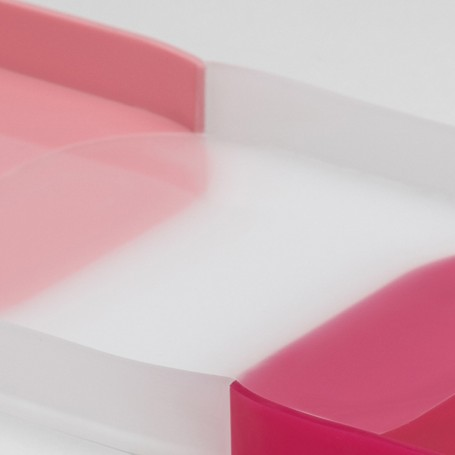 Soft Pink / White / Hot Pink