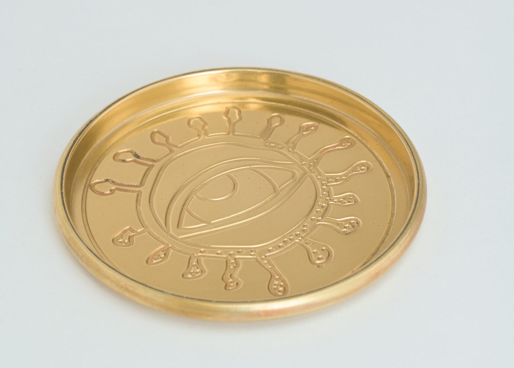 Coasters Brass: set of 6